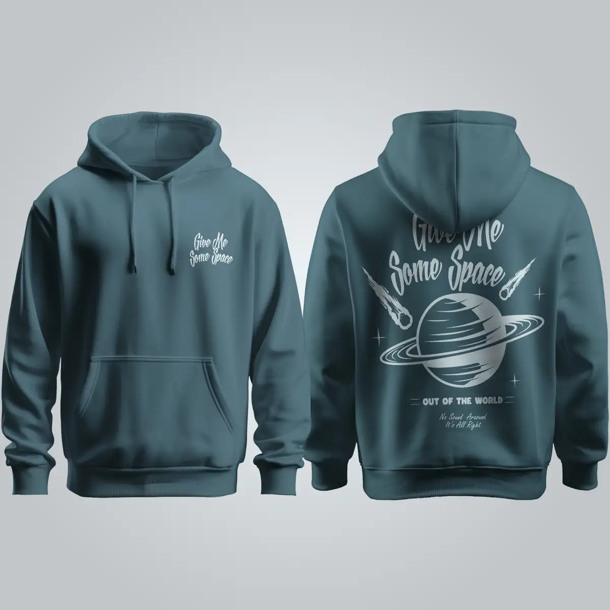 Give Me Space Oversized Hoodie - Image 2