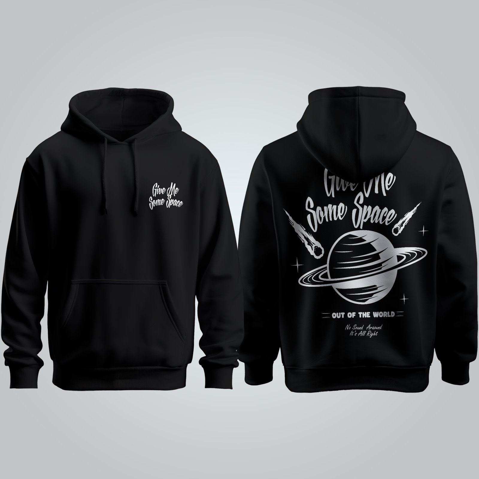 Give Me Space Oversized Hoodie
