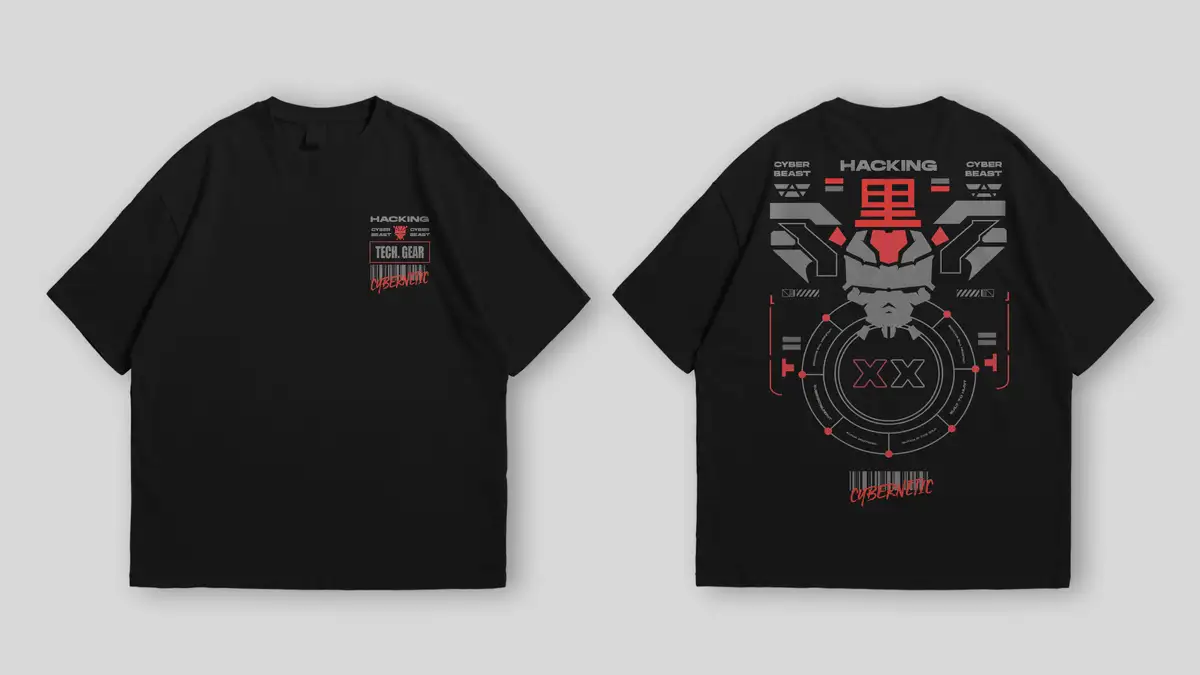 Hacking Oversized T-shirt