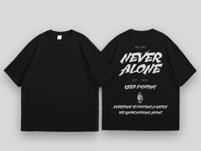 Never Alone Oversized T-shirt